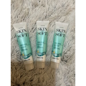 Avon Skin So Soft Original Hand Cream 3-Pack 3.4 oz Each (New, Sealed)
